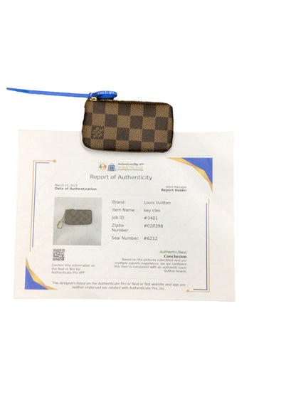 Wallet Luxury Designer By Louis Vuitton  Size: Small