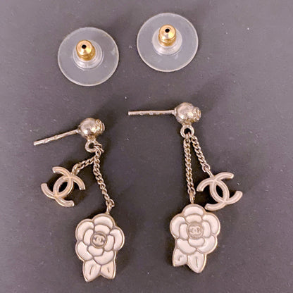 Chanel Camellia earrings