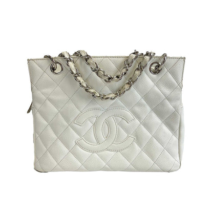 CHANEL - Petite Timeless Tote Caviar Quilted CC Medium Tote / Shoulder Bag