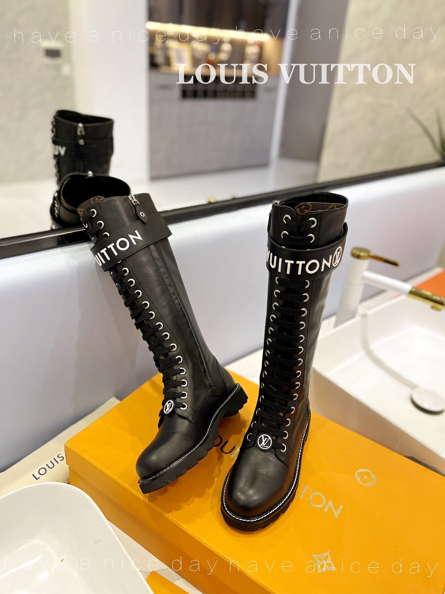 Premium  Louis Vuitton  BOOTS 031