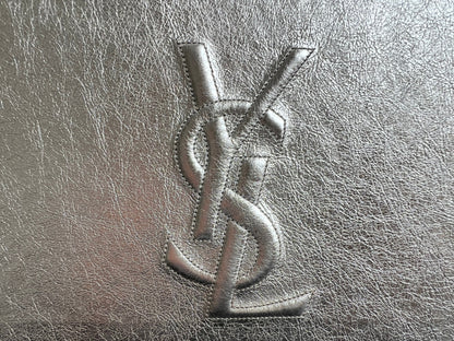 Yves Saint Laurent (YSL) Silver Belle de Jour Clutch