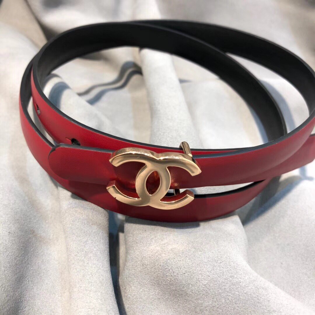 Leather Belt Chanel