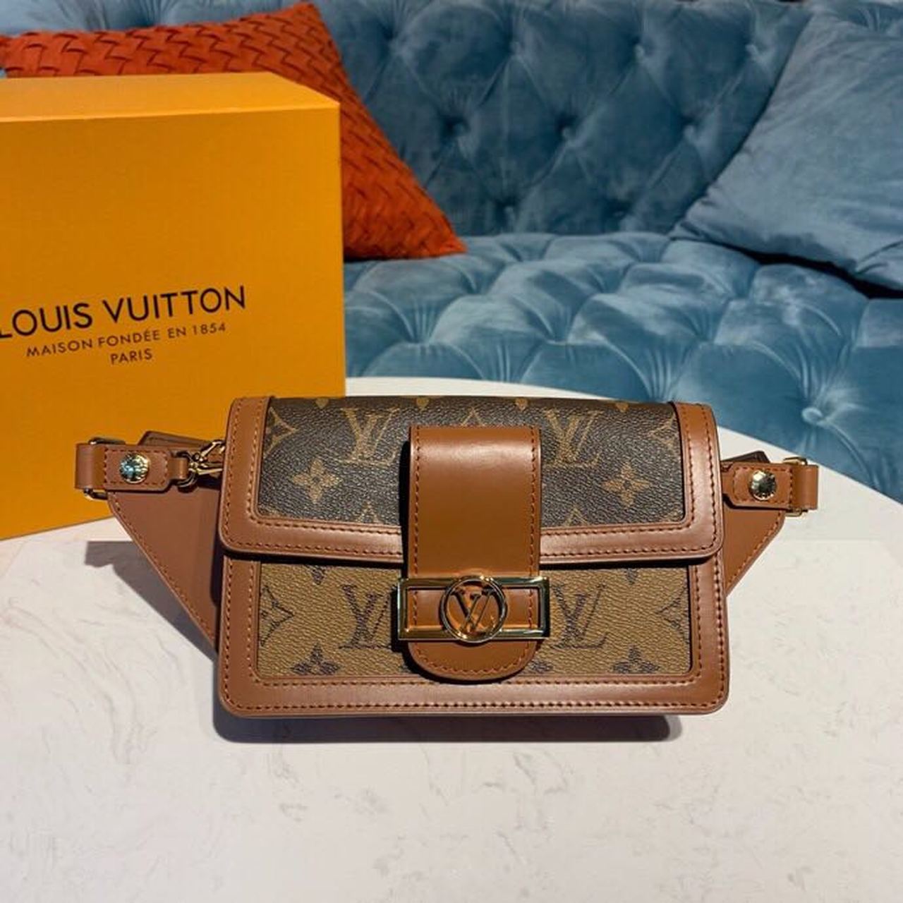 Louis Vuitton Dauphine Bumbag Monogram And Monogram Reverse Canvas WoBelt Bags