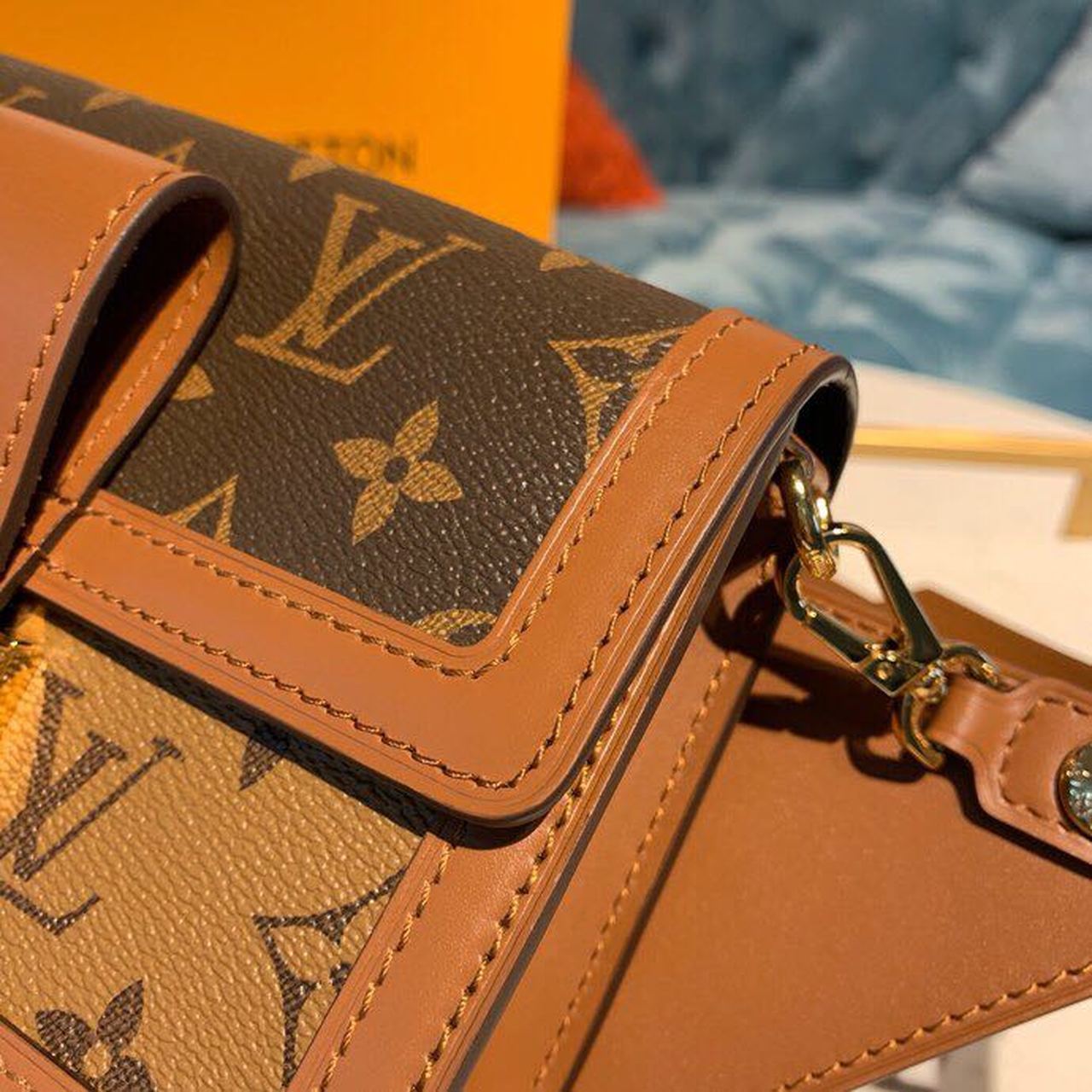 Louis Vuitton Dauphine Bumbag Monogram And Monogram Reverse Canvas WoBelt Bags