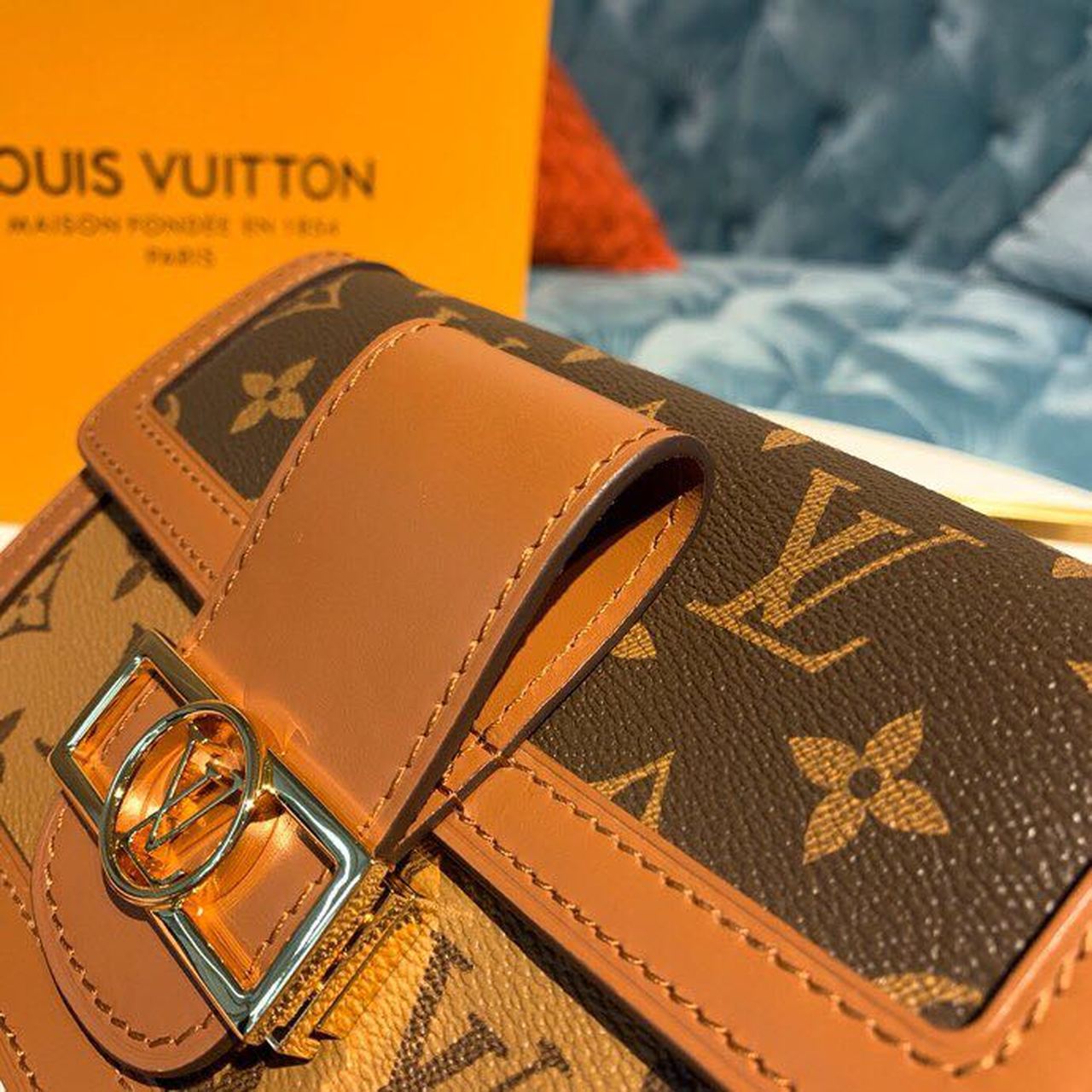 Louis Vuitton Dauphine Bumbag Monogram And Monogram Reverse Canvas WoBelt Bags