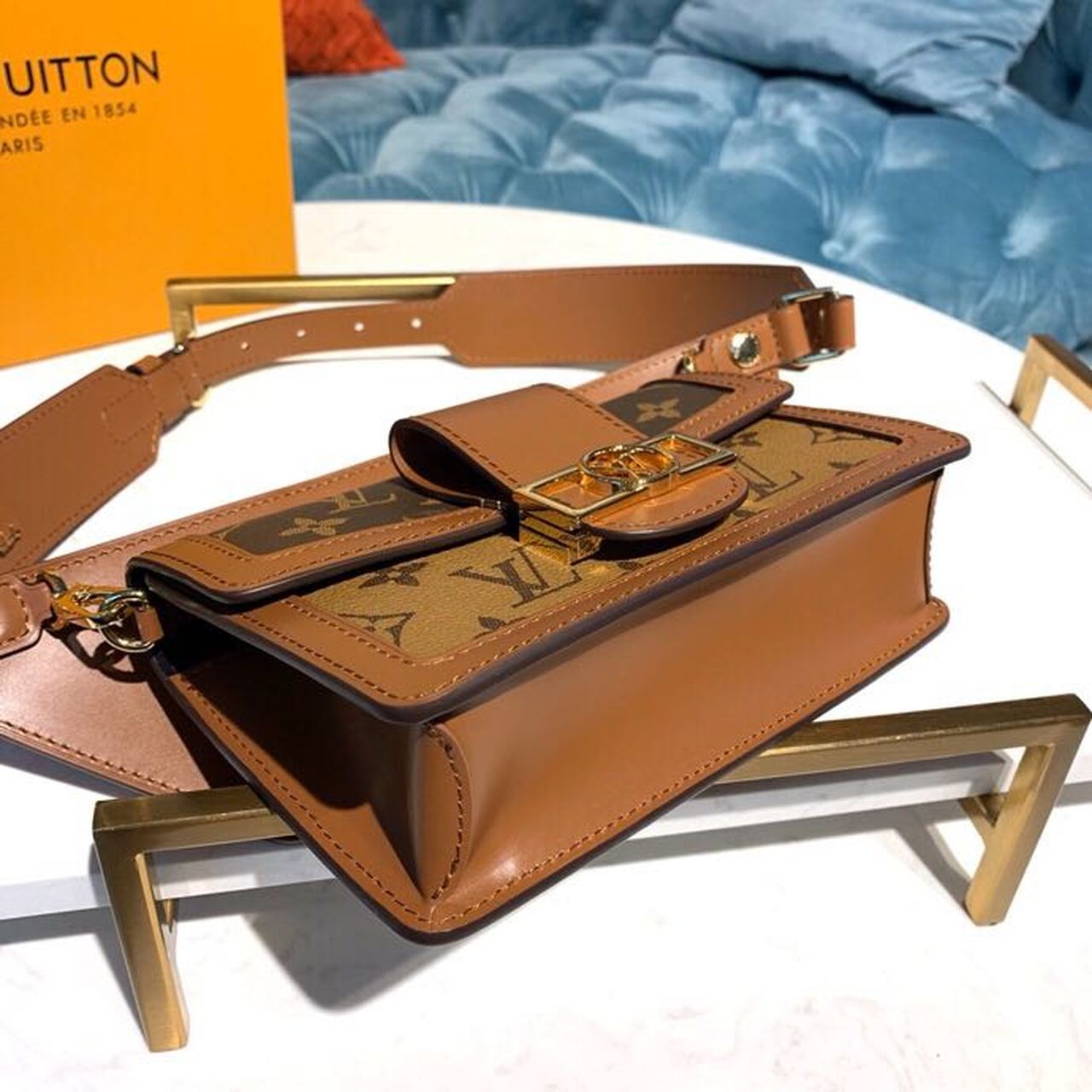 Louis Vuitton Dauphine Bumbag Monogram And Monogram Reverse Canvas WoBelt Bags