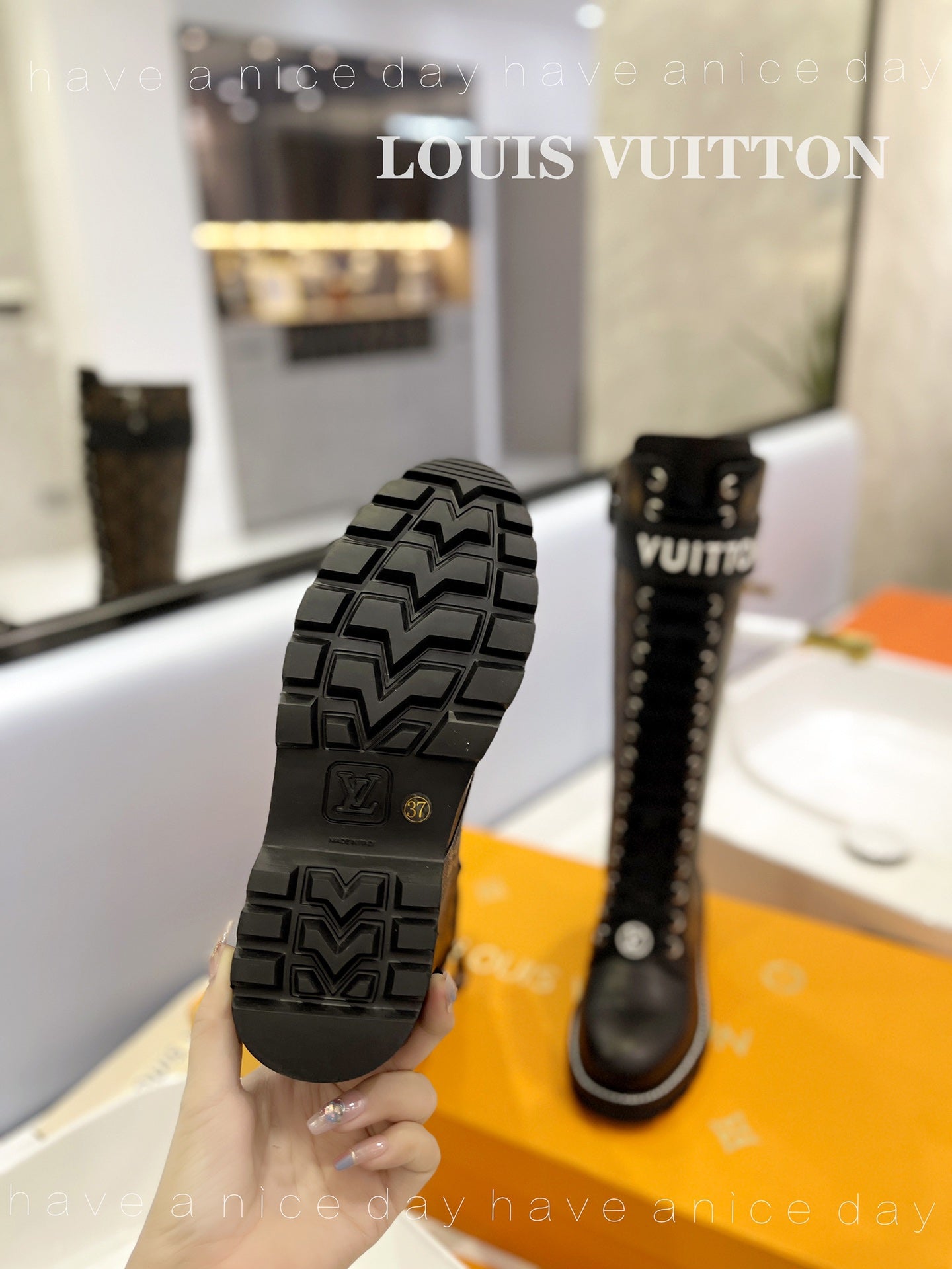 Premium  Louis Vuitton  BOOTS 032