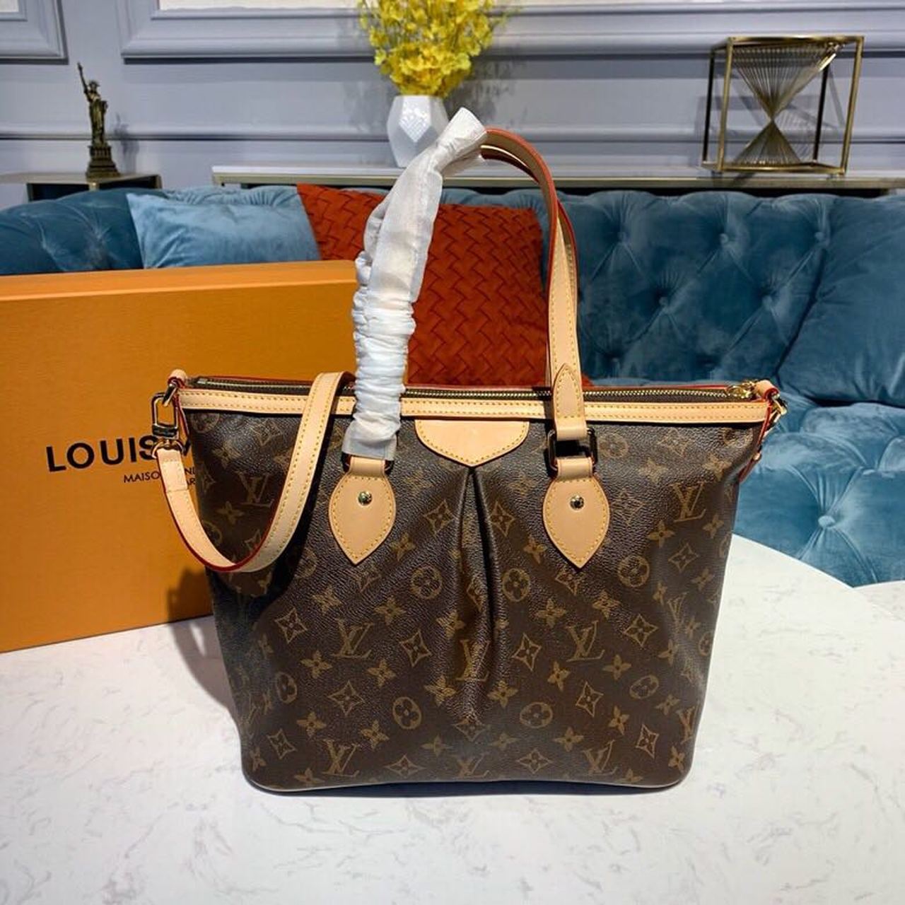 Louis Vuitton Palermo PM Monogram Canvas WoHandbag