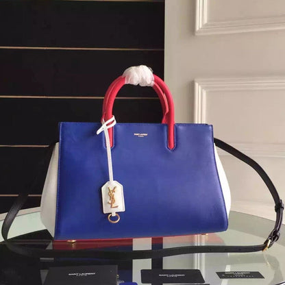 Yves Saint Laurent Small Rive Gauche Bag In Multicolour Leather