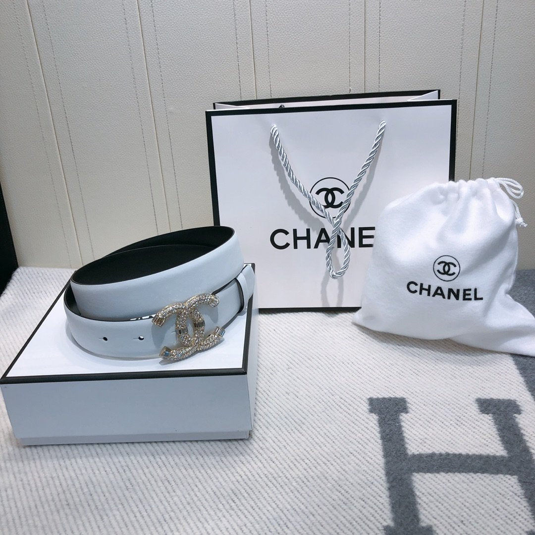 Leather Belt Chanel