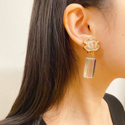 Chanel single earring