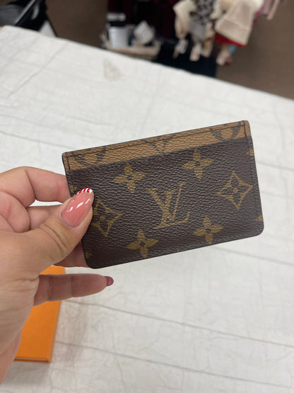 Wallet Luxury Designer By Louis Vuitton  Size: Small