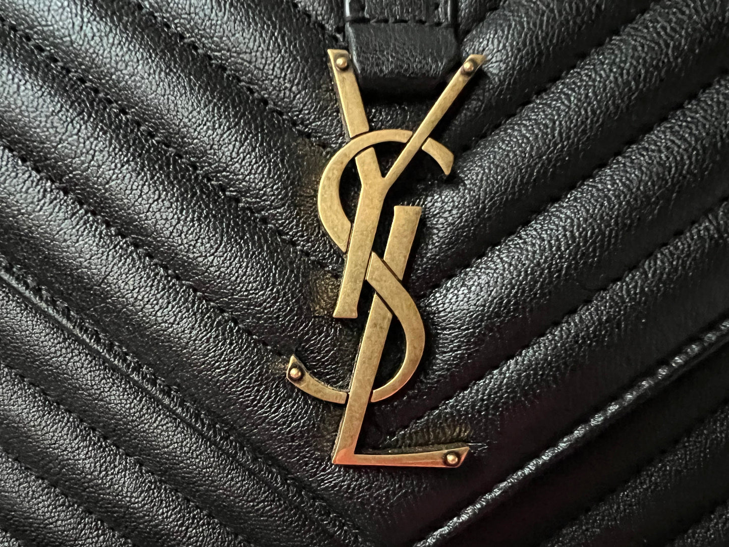 Yves Saint Laurent (YSL) Black Medium College