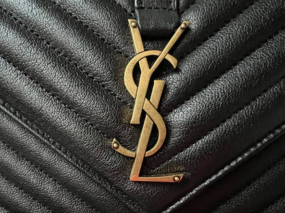 Yves Saint Laurent (YSL) Black Medium College