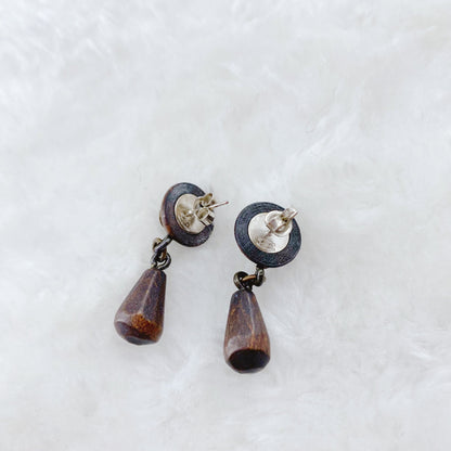 Chanel Wooden Earrings TWS