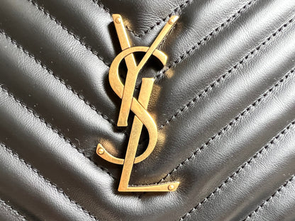 Yves Saint Laurent (YSL) Black Lou Camera Bag