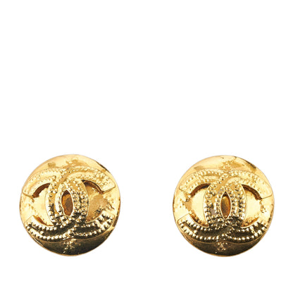 CHANEL CC Clip On Earrings Costume Earrings