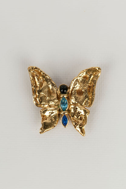 Broche papillon Yves Saint Laurent