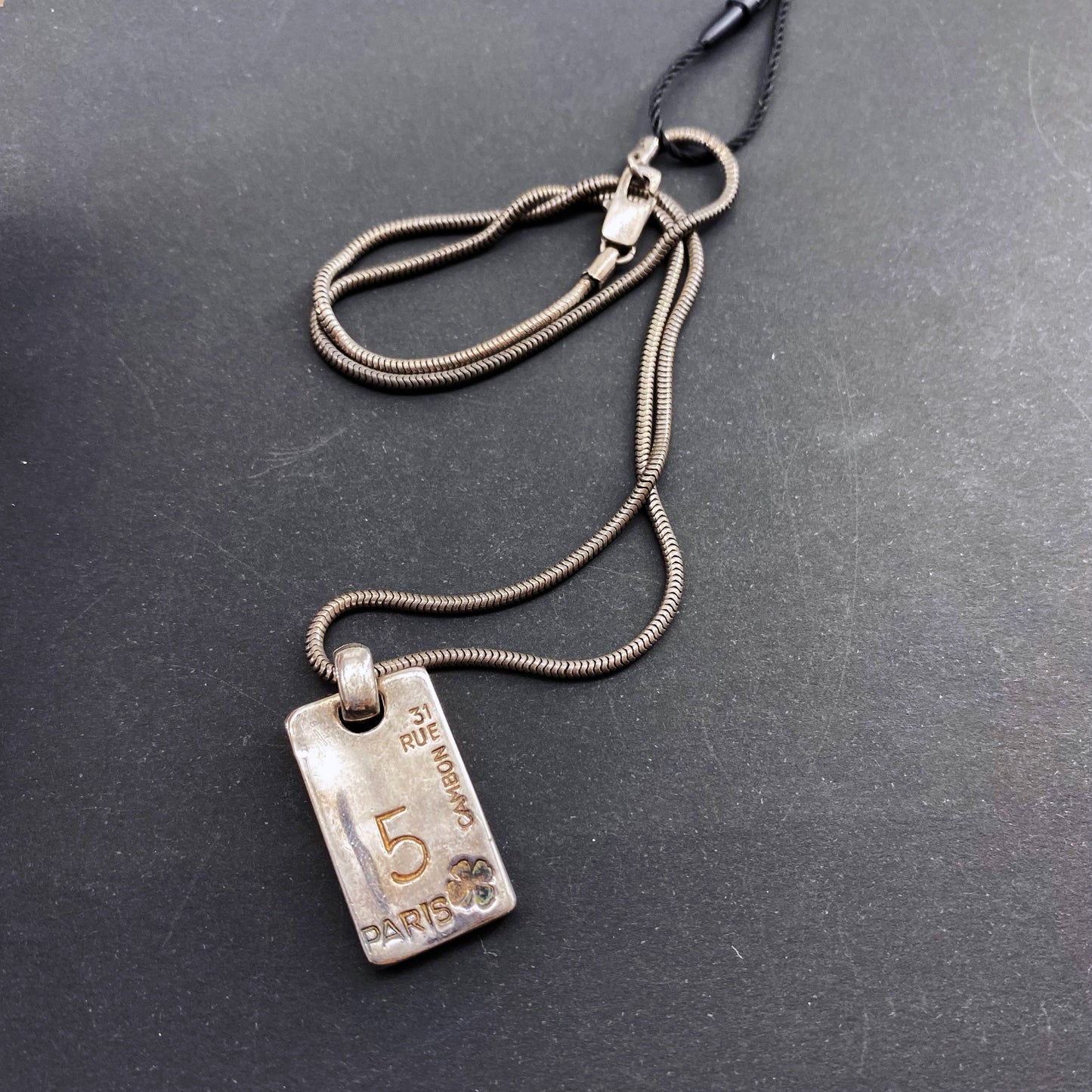 Chanel Vintage No.5 Necklace