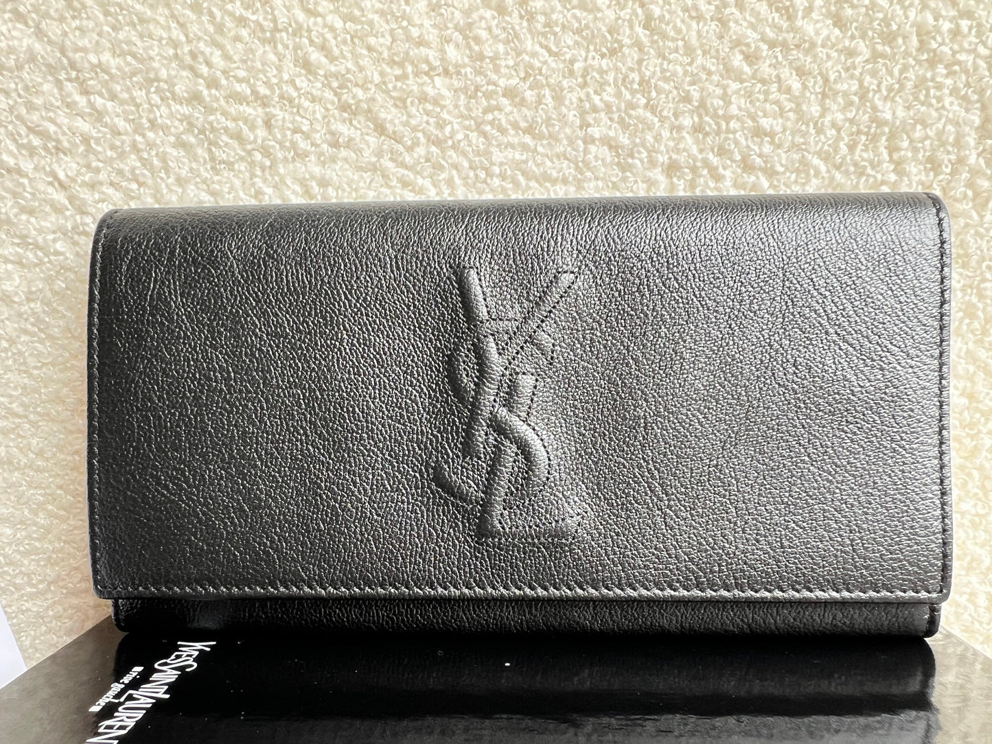 Yves Saint Laurent (YSL) Black Belle de Jour Wallet