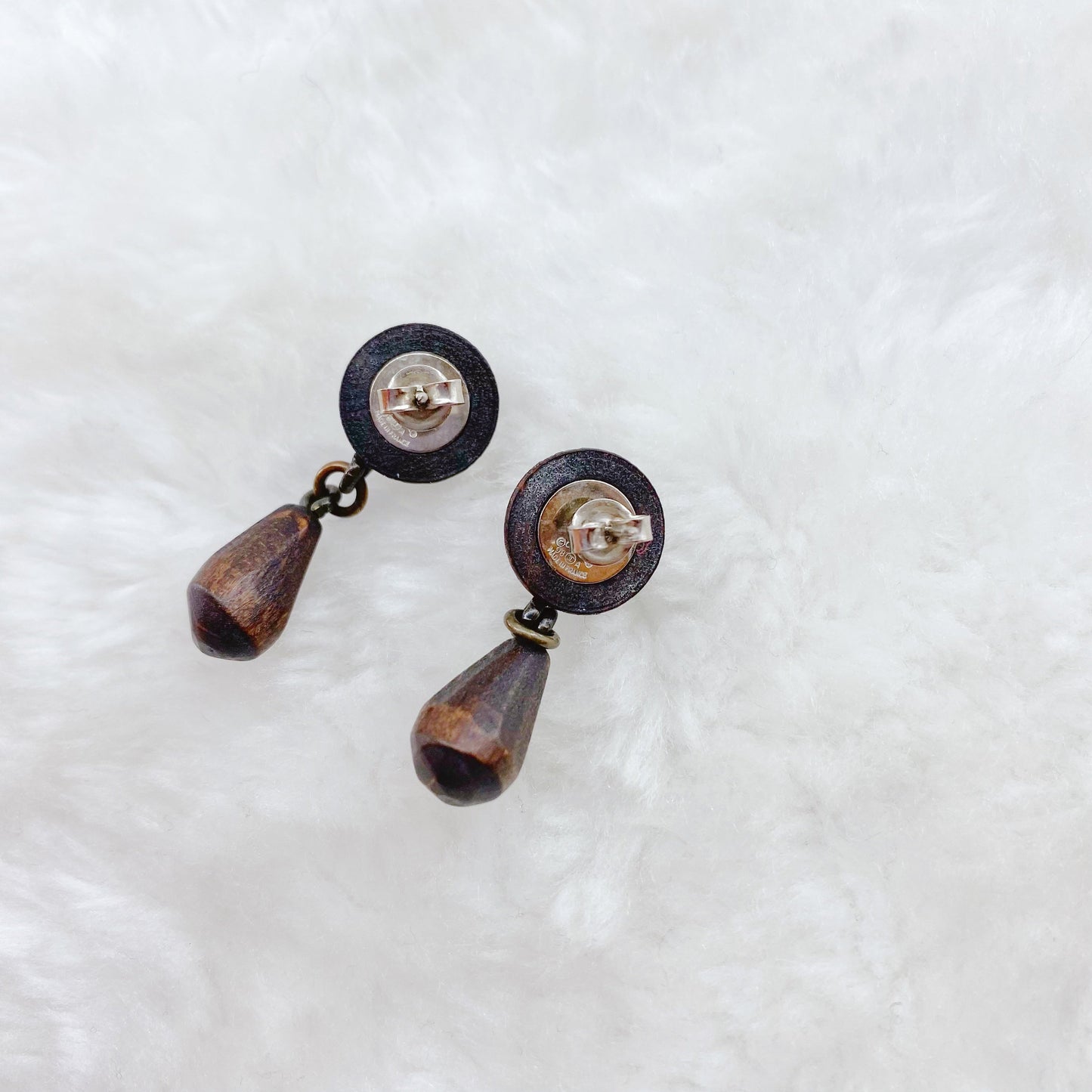 Chanel Wooden Earrings TWS