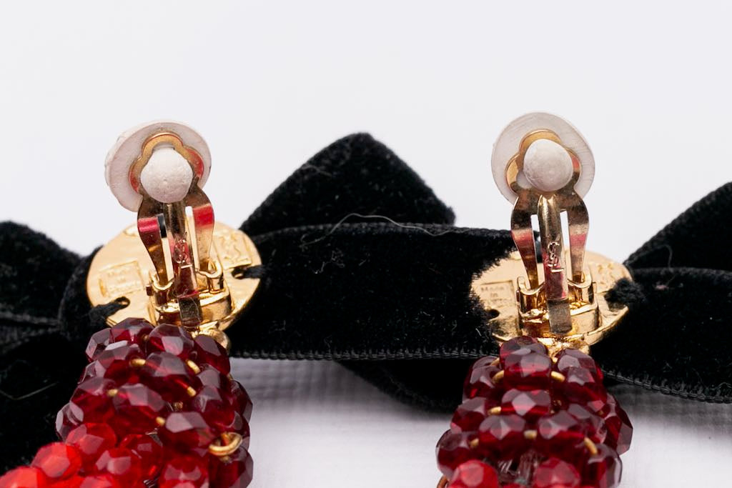 Boucles d'oreilles Yves Saint Laurent