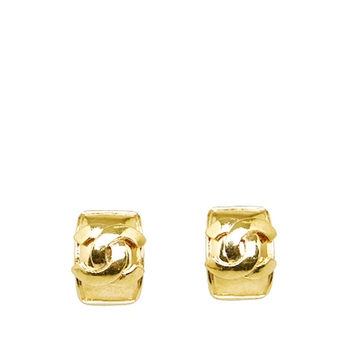 CHANEL CC Clip-On Earrings Costume Earrings