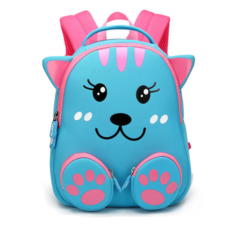 3D Blue Bag For Kids Children