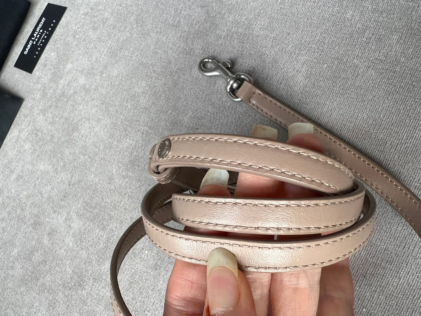 Yves Saint Laurent (YSL) Beige Toy Lou Lou