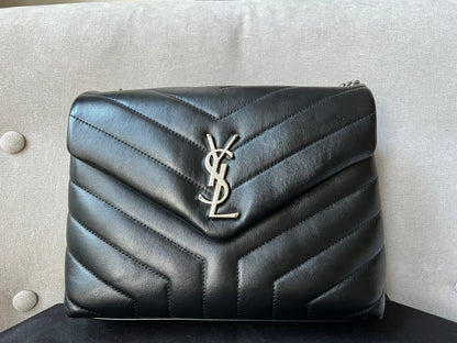 Yves Saint Laurent (YSL) Black Small Lou