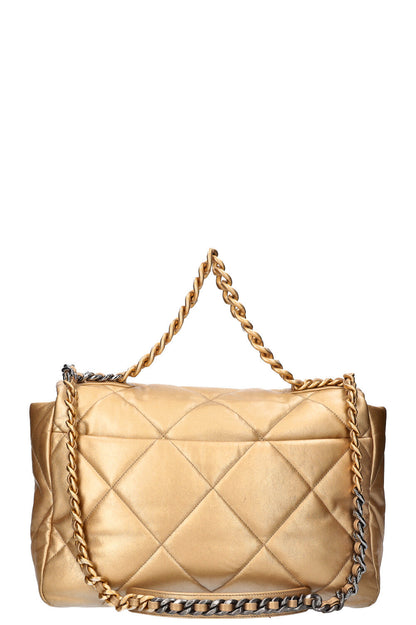 CHANEL 19 Bag Maxi Gold 2020