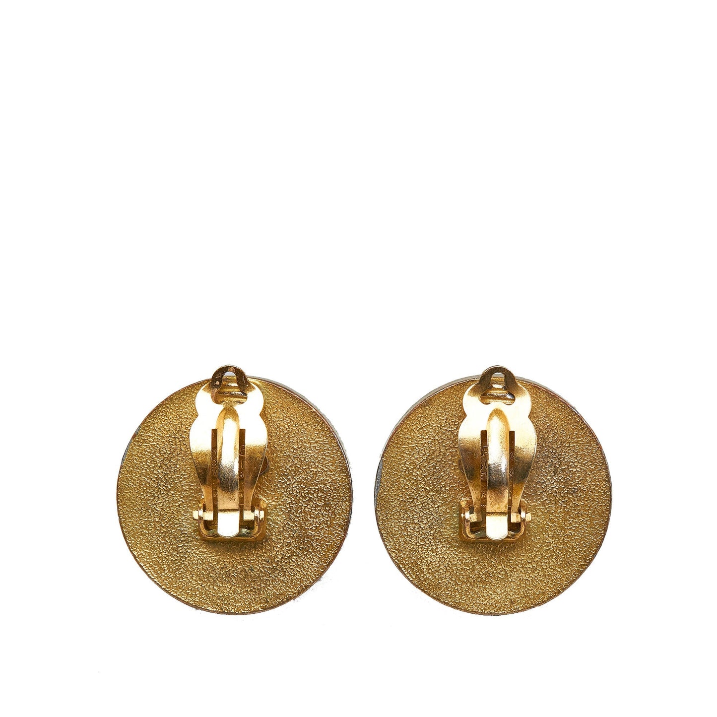 CHANEL CC Clip-on Earrings Costume Earrings