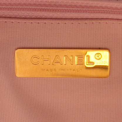 CHANEL 19 Flap Quilted Medium Pink