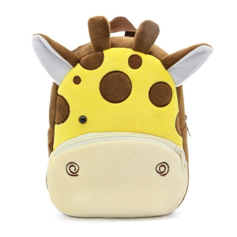 Cartoon Kids Plush Mini Kindergarten bag