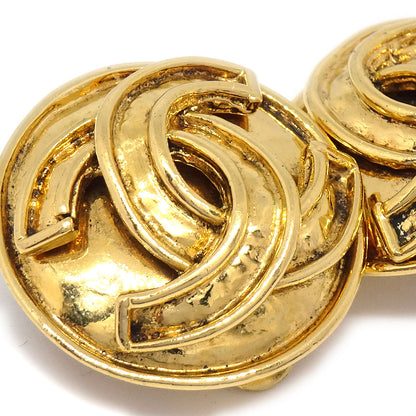 CHANEL 1994 Round Earrings Small 43290