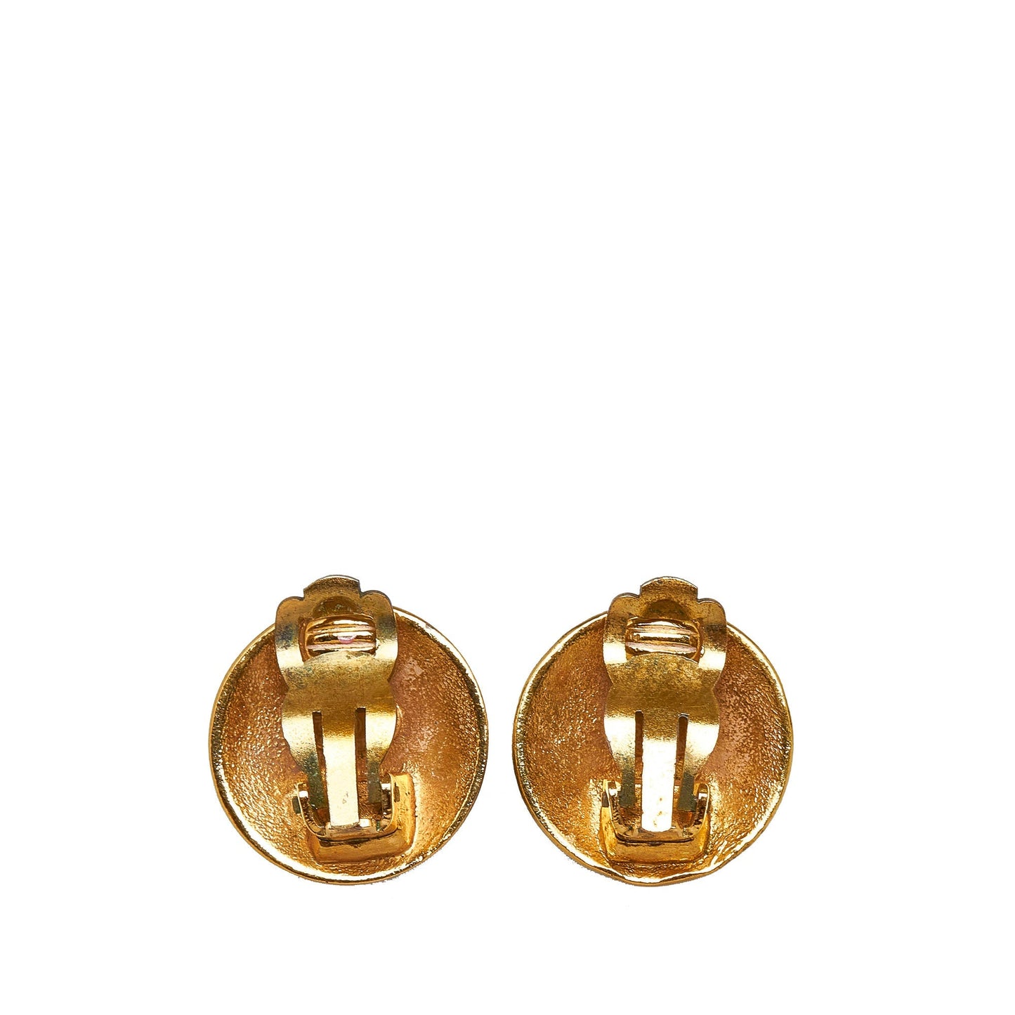 CHANEL CC Clip-on Earrings Costume Earrings