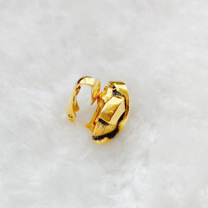 Chanel Double C logo Vintage Single Earring