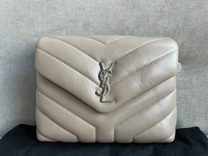 Yves Saint Laurent (YSL) Beige Toy Lou