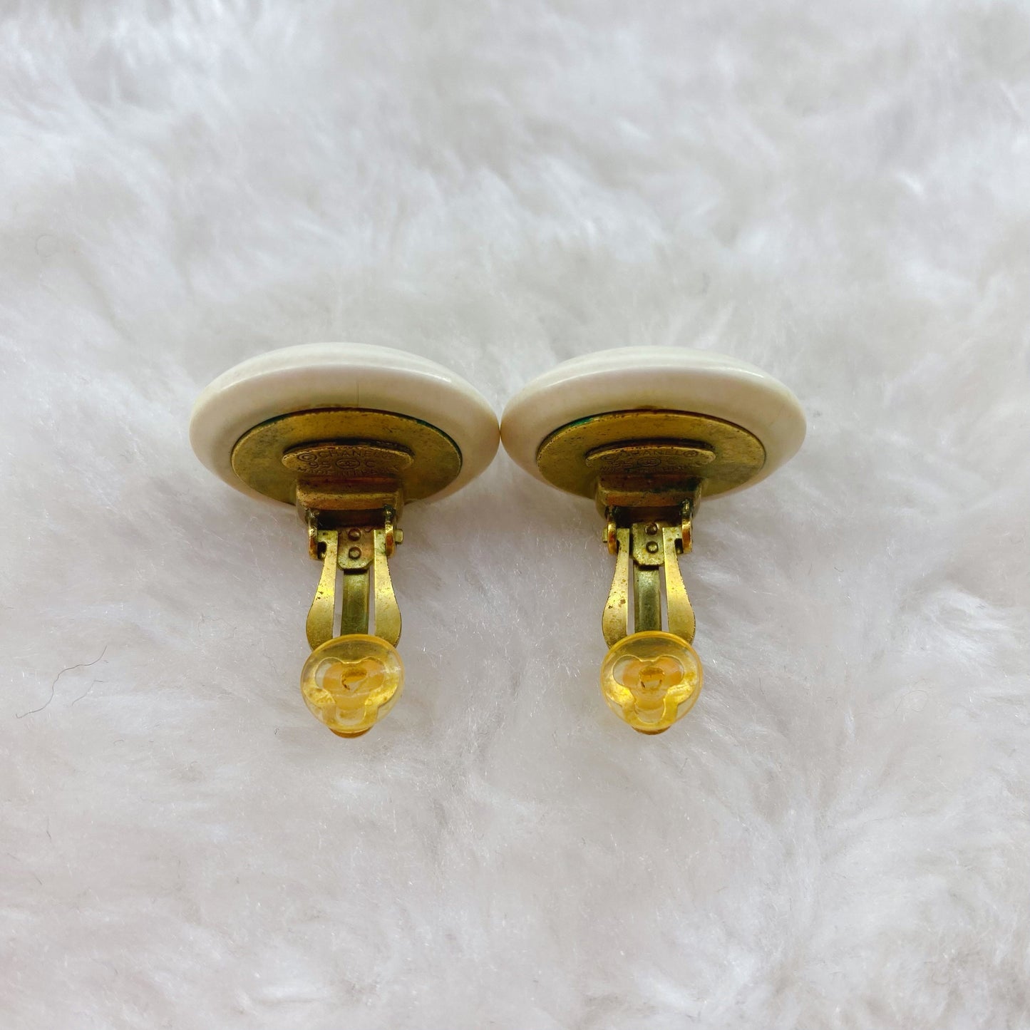 Chanel Double C logo Vintage Earrings