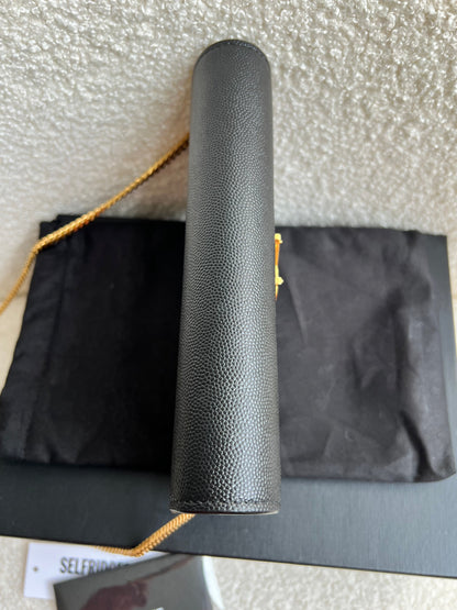 Yves Saint Laurent (YSL) Black Uptown Chain Wallet