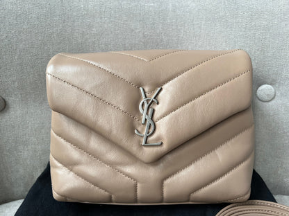 Yves Saint Laurent (YSL) Beige Toy Lou Lou