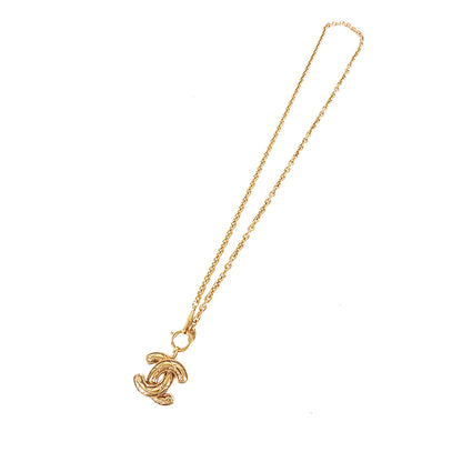 CHANEL CC Pendant Necklace Costume Necklace