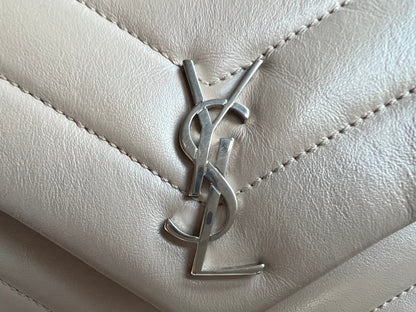 Yves Saint Laurent (YSL) Beige Toy Lou