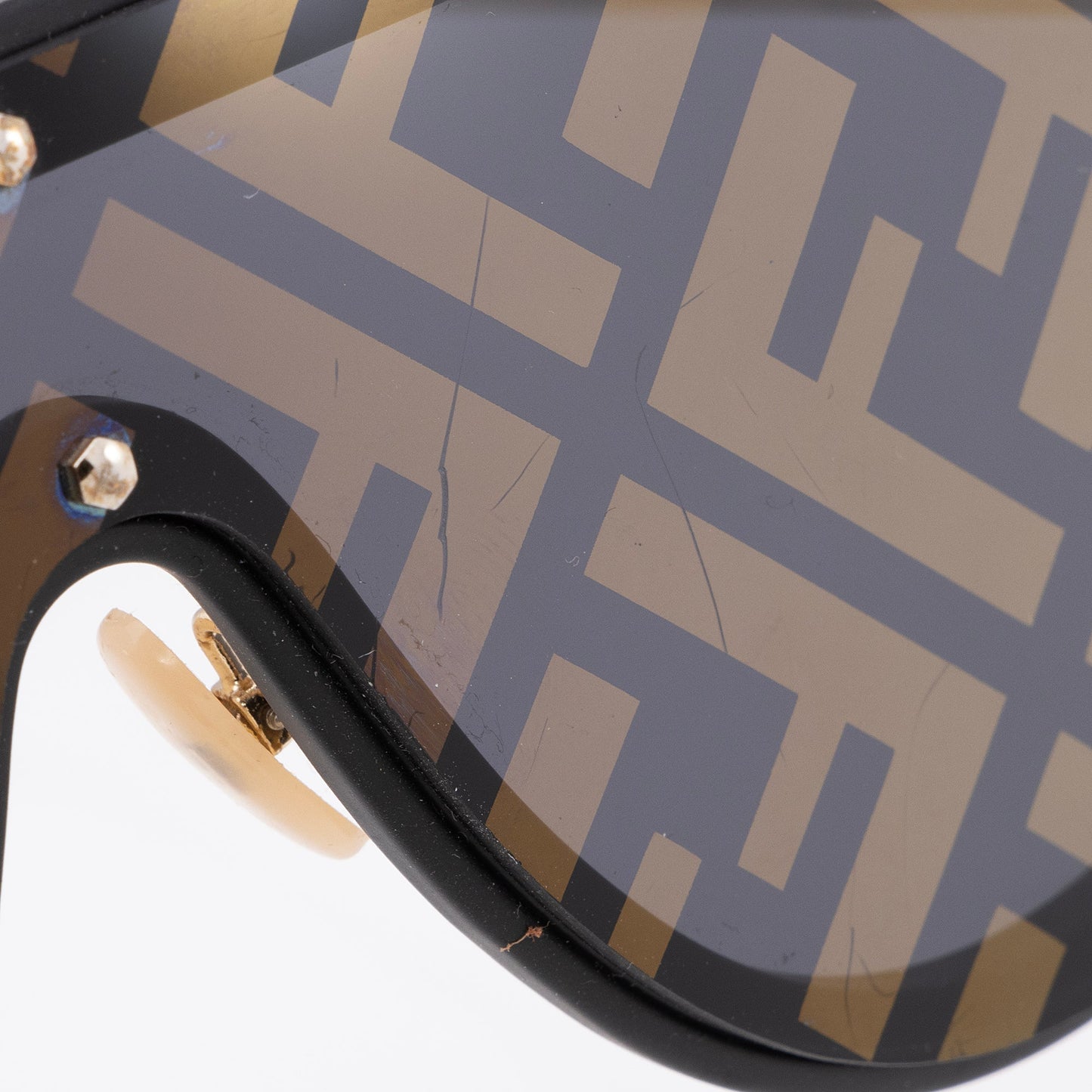 Fendi FF Fabulous Shield Sunglasses