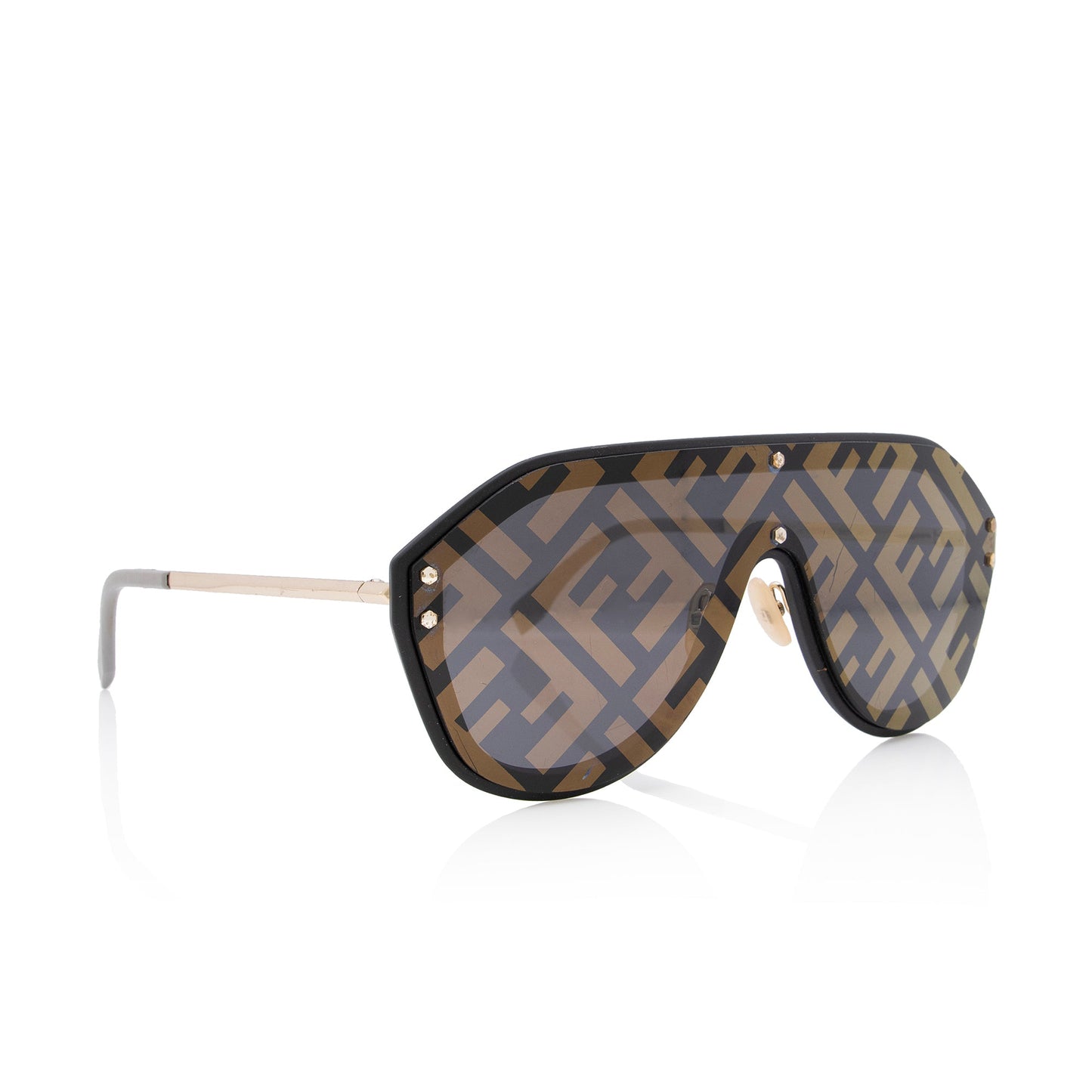 Fendi FF Fabulous Shield Sunglasses