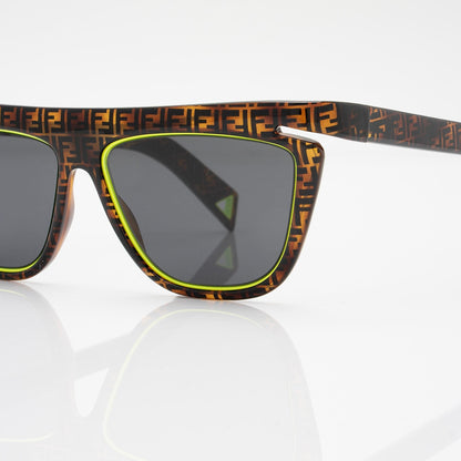 Fendi FF Neon Square Sunglasses