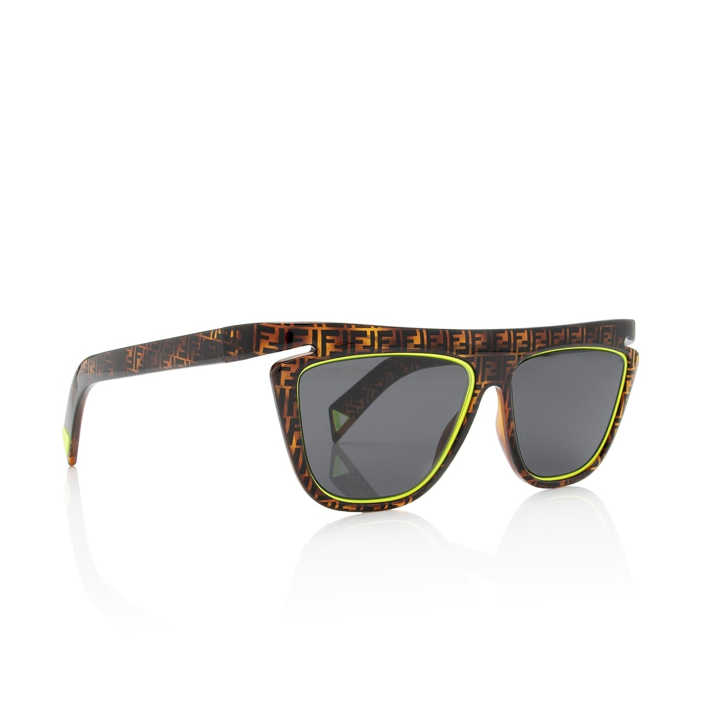 Fendi FF Neon Square Sunglasses