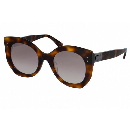 Fendi Ff 0265/S Sunglasses Dark Havana (NQ brown mirror gradient lens) / brown (S) Women's