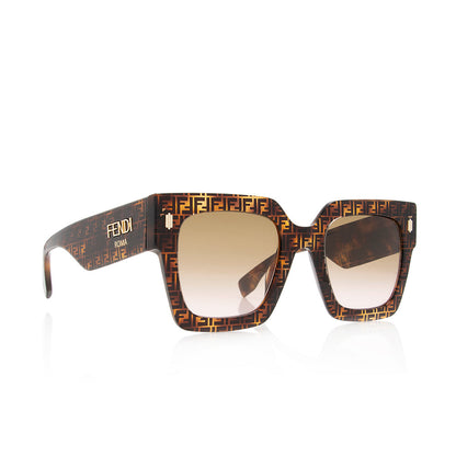 Fendi Square FF Logo Sunglasses