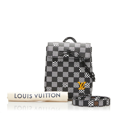 SALE Louis Vuitton Steamer XS Distorted Damier Leather